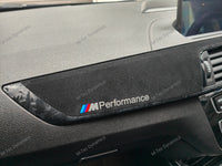 WRAPPING SERVICE - BMW F20 F21 F22 F23 LCI-2 CUSTOM INTERIOR TRIM SET - FORGED CARBON / ALCANTARA