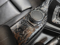 WRAPPING SERVICE - BMW F20 F21 F22 F23 LCI-2 CUSTOM INTERIOR TRIM SET - FORGED CARBON / ALCANTARA