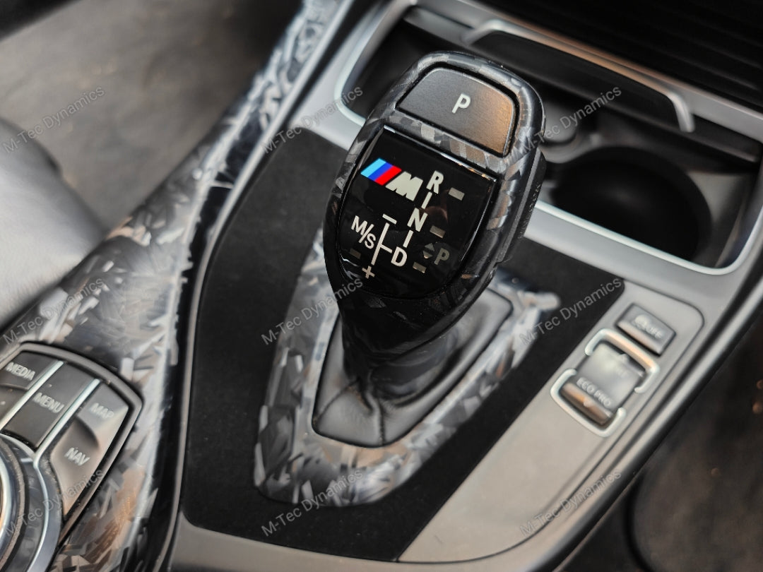 WRAPPING SERVICE - BMW F20 F21 F22 F23 LCI-2 CUSTOM INTERIOR TRIM SET - FORGED CARBON / ALCANTARA
