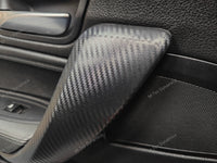 WRAPPING SERVICE - BMW F20 F21 F22 F23 CUSTOM INTERIOR TRIM SET - 3D CARBON / ALCANTARA / ORANGE ACCENT