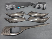 BMW F20 INTERIOR TRIM SET - PERFORMANCE STYLE / HIGH GLOSS CARBON / ALCANTARA