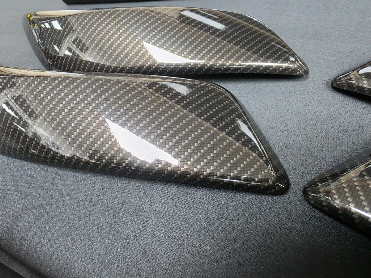 BMW F20 INTERIOR TRIM SET - PERFORMANCE STYLE / HIGH GLOSS CARBON / ALCANTARA