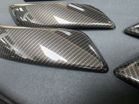 BMW F20 INTERIOR TRIM SET - PERFORMANCE STYLE / HIGH GLOSS CARBON / ALCANTARA (MTD-HG)