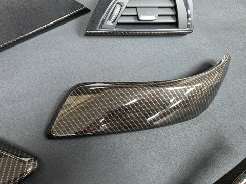 BMW F21 F22 INTERIOR TRIM SET - PERFORMANCE STYLE / HIGH GLOSS CARBON / ALCANTARA (MTD-HG)