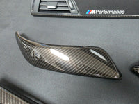 BMW F21 F22 INTERIOR TRIM SET - PERFORMANCE STYLE / HIGH GLOSS CARBON / ALCANTARA