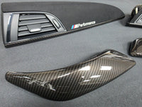 BMW F21 F22 INTERIOR TRIM SET - PERFORMANCE STYLE / HIGH GLOSS CARBON / ALCANTARA