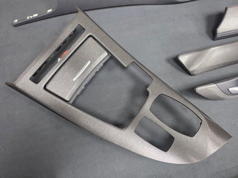 BMW Z4 E89 INTERIOR TRIM SET - BLACK BRUSHED ALUMINIUM