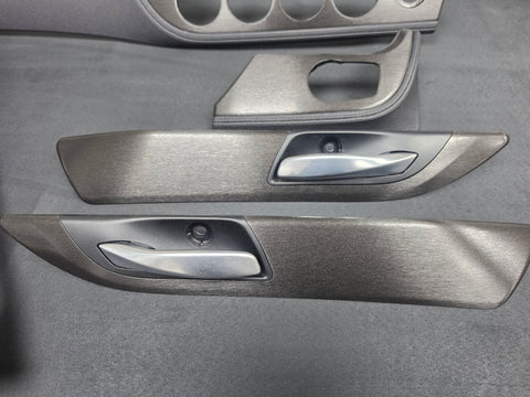 BMW Z4 E89 INTERIOR TRIM SET - BLACK BRUSHED ALUMINIUM