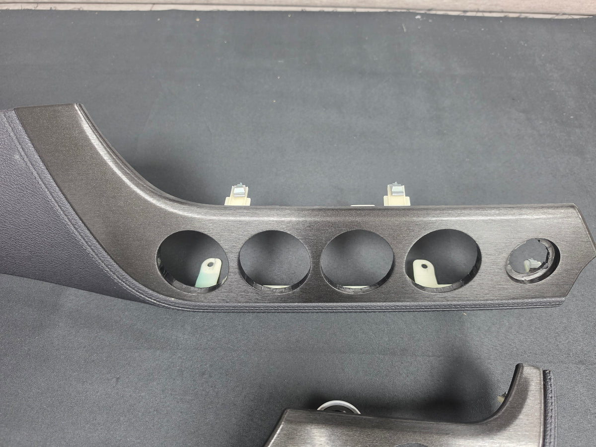 BMW Z4 E89 INTERIOR TRIM SET - BLACK BRUSHED ALUMINIUM