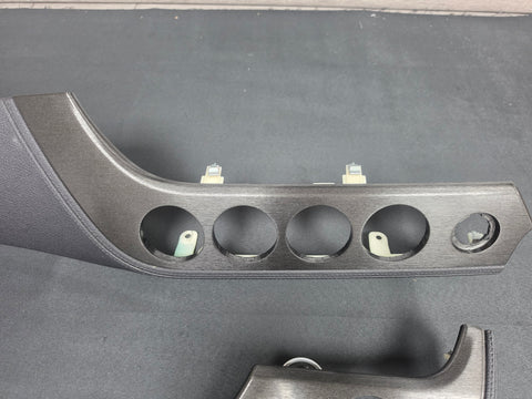 BMW Z4 E89 INTERIOR TRIM SET - BLACK BRUSHED ALUMINIUM