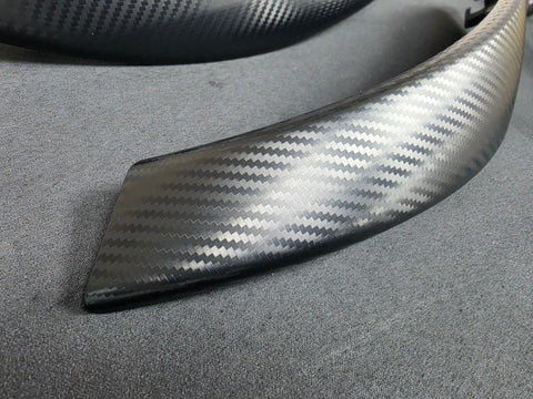 BMW F33 CONVERTIBLE INTERIOR TRIM SET - 3D CARBON / BLUE ACCENT