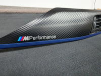 BMW F33 CONVERTIBLE INTERIOR TRIM SET - 3D CARBON / BLUE ACCENT