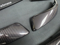 BMW F21 F22 INTERIOR TRIM SET - PERFORMANCE STYLE / HIGH GLOSS CARBON / ALCANTARA (NEW)