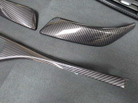 BMW F21 F22 INTERIOR TRIM SET - PERFORMANCE STYLE / HIGH GLOSS CARBON / ALCANTARA (NEW)