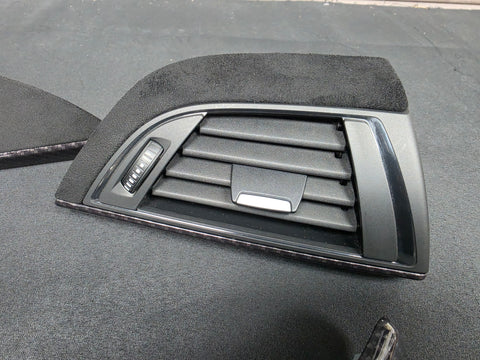 BMW F21 F22 INTERIOR TRIM SET - PERFORMANCE STYLE / HIGH GLOSS CARBON / ALCANTARA (NEW)