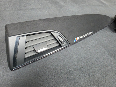 BMW F21 F22 INTERIOR TRIM SET - PERFORMANCE STYLE / HIGH GLOSS CARBON / ALCANTARA (NEW)