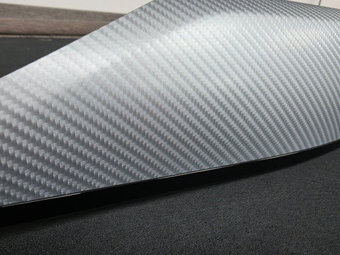 BMW F30 F31 F36 F80 INTERIOR TRIM SET - 4D SILVER CARBON / BLACK ACCENT