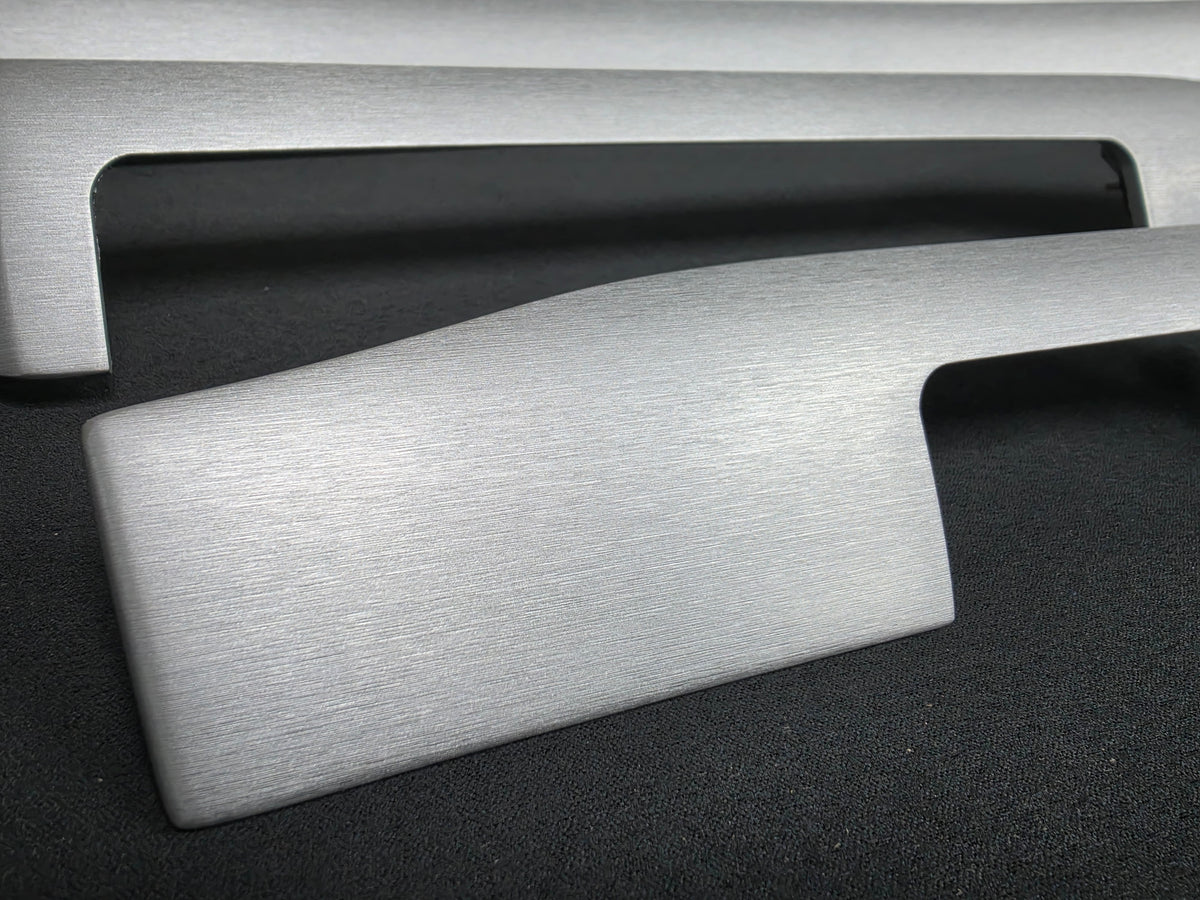 BMW E46 COUPE INTERIOR TRIM SET - SILVER BRUSHED ALUMINIUM