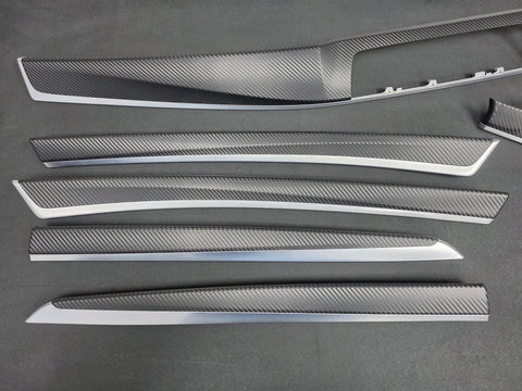 BMW F10 F11 M5 INTERIOR TRIM SET - 3D BLACK CARBON