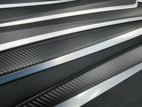 BMW F10 F11 M5 INTERIOR TRIM SET - 3D BLACK CARBON