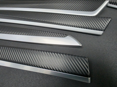 BMW F10 F11 M5 INTERIOR TRIM SET - 3D BLACK CARBON