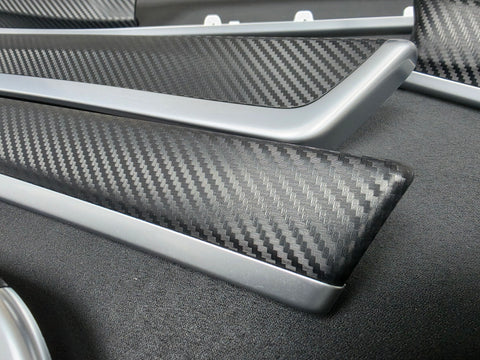BMW F10 F11 M5 INTERIOR TRIM SET - 3D BLACK CARBON