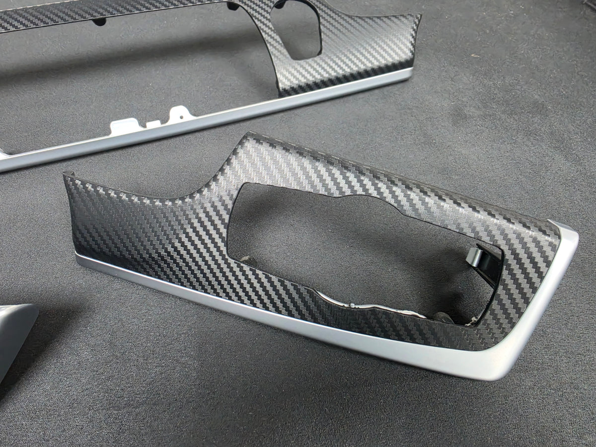 BMW F10 F11 M5 INTERIOR TRIM SET - 3D BLACK CARBON