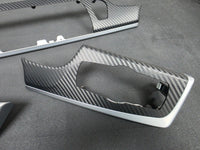 BMW F10 F11 M5 INTERIOR TRIM SET - 3D BLACK CARBON