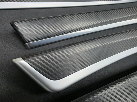 BMW F10 F11 M5 INTERIOR TRIM SET - 3D BLACK CARBON