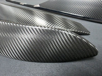 BMW F82 M4 COUPE COMPLETE INTERIOR TRIM SET - DEEP TEXTURED GLOSSY CARBON / SHADOW ACCENT
