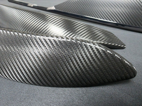 BMW F82 M4 COUPE COMPLETE INTERIOR TRIM SET - DEEP TEXTURED GLOSSY CARBON / SHADOW ACCENT