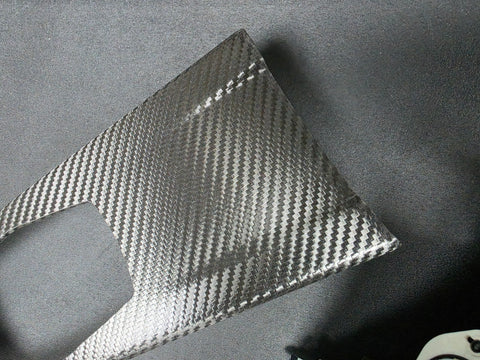 BMW F82 M4 COUPE COMPLETE INTERIOR TRIM SET - DEEP TEXTURED GLOSSY CARBON / SHADOW ACCENT