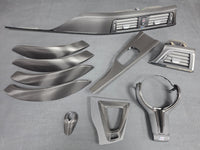 BMW F80 M3 SALOON COMPLETE INTERIOR TRIM SET - DEEP TEXTURED GLOSSY CARBON / SHADOW ACCENT