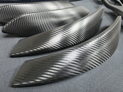BMW F80 M3 SALOON COMPLETE INTERIOR TRIM SET - DEEP TEXTURED GLOSSY CARBON / SHADOW ACCENT
