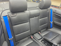 BMW 3-SERIES E93 CONVERTIBLE COLOURED SEAT BELTS - REMOVAL, RE-WEB & REFIT SERVICE