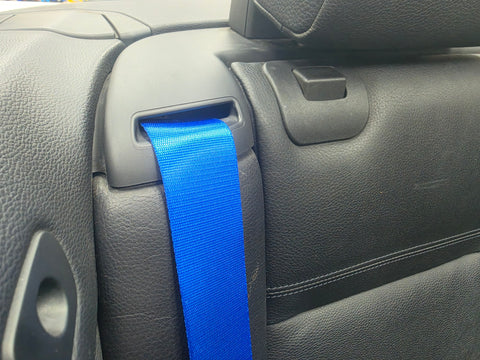 BMW 3-SERIES E93 CONVERTIBLE COLOURED SEAT BELTS - REMOVAL, RE-WEB & REFIT SERVICE