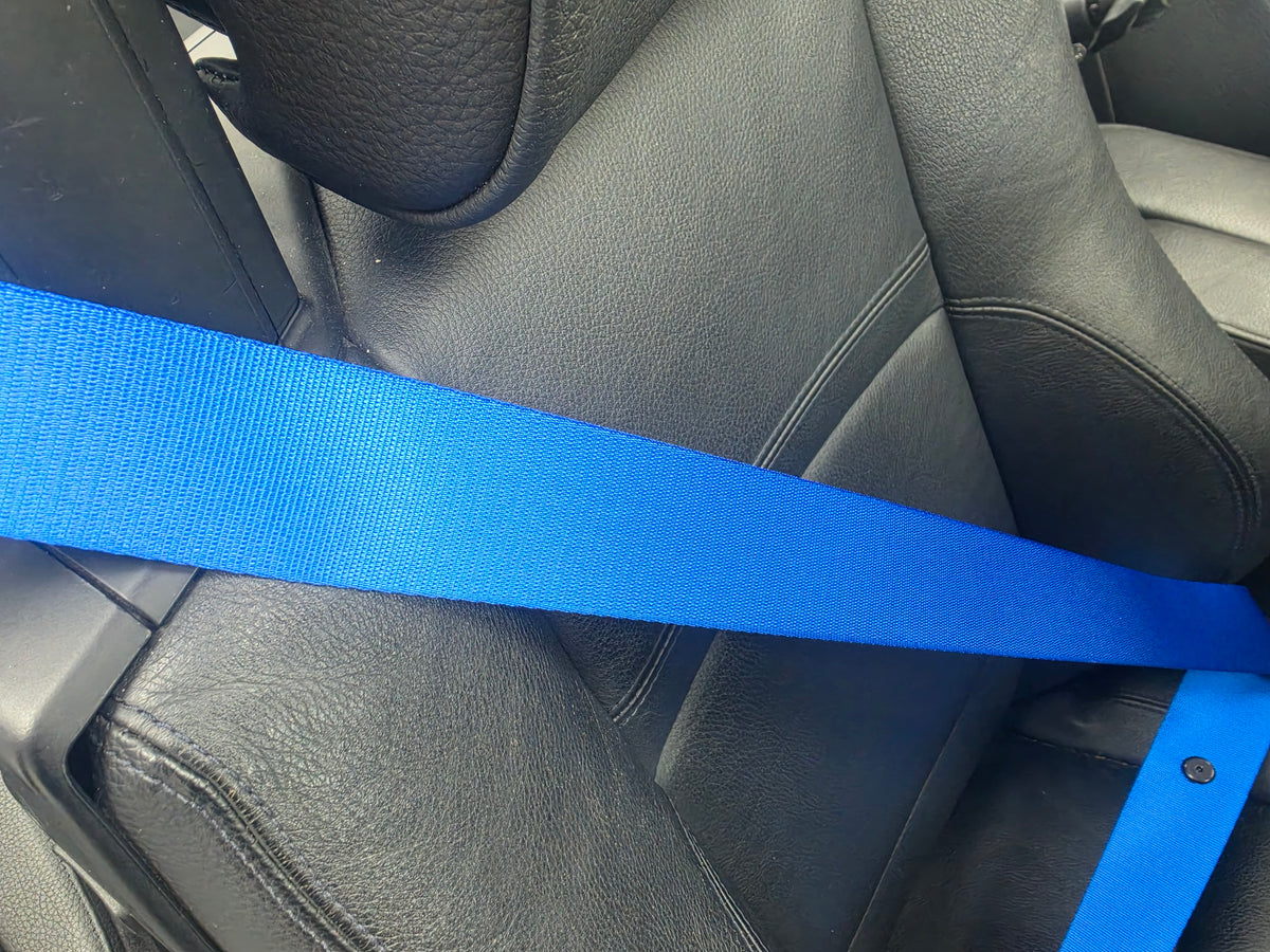 BMW 3-SERIES E93 CONVERTIBLE COLOURED SEAT BELTS - REMOVAL, RE-WEB & REFIT SERVICE