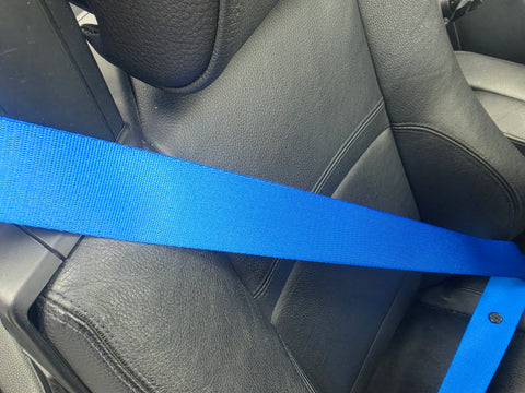 BMW 3-SERIES E93 CONVERTIBLE COLOURED SEAT BELTS - REMOVAL, RE-WEB & REFIT SERVICE