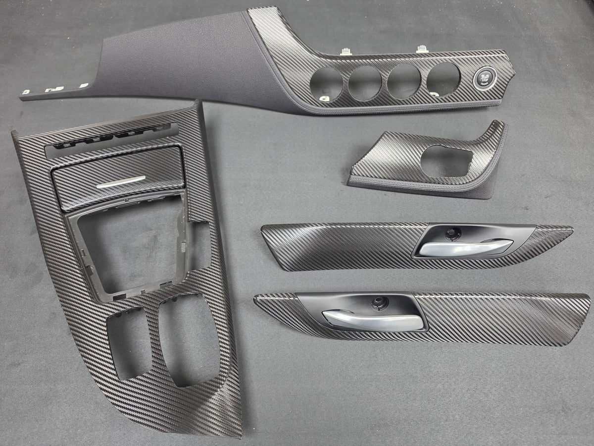 BMW Z4 E89 INTERIOR TRIM SET - TEXTURED BLACK CARBON