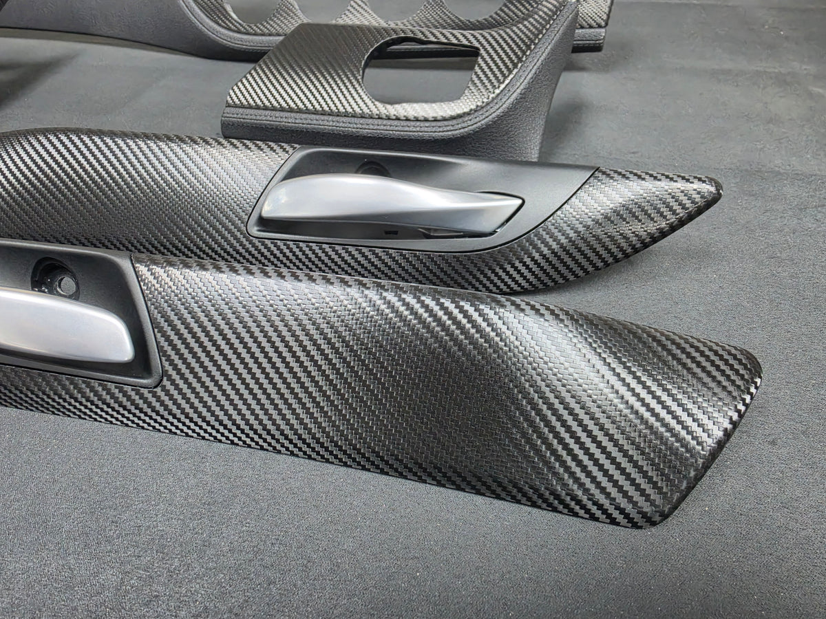 BMW Z4 E89 INTERIOR TRIM SET - TEXTURED BLACK CARBON