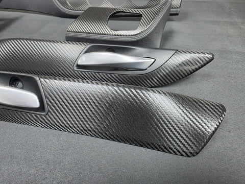 BMW Z4 E89 INTERIOR TRIM SET - TEXTURED PREMIUM BLACK CARBON