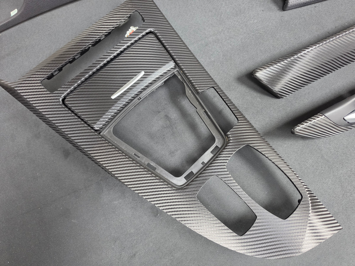 BMW Z4 E89 INTERIOR TRIM SET - TEXTURED BLACK CARBON