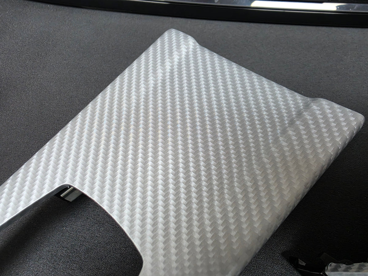 BMW F32 COUPE INTERIOR TRIM SET - 4D SILVER CARBON / BLACK ACCENT