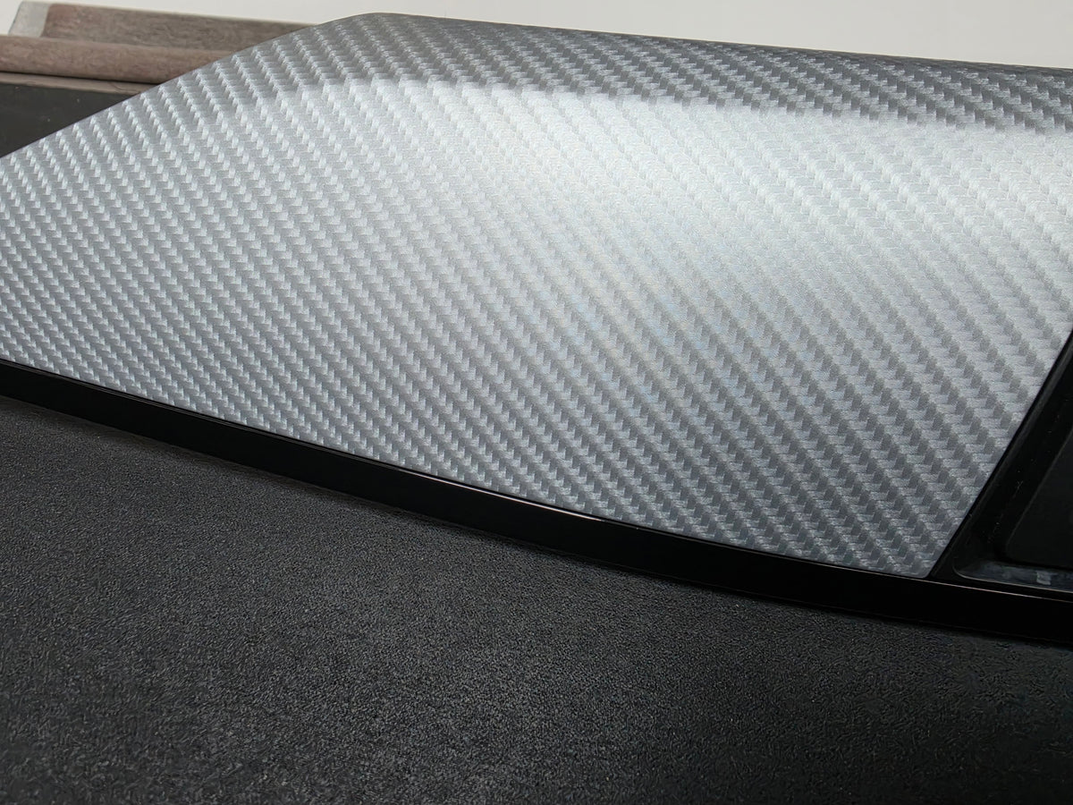 BMW F32 COUPE INTERIOR TRIM SET - 4D SILVER CARBON / BLACK ACCENT