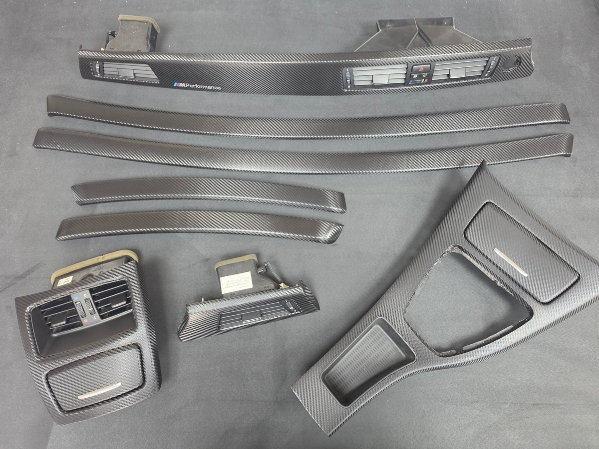 BMW E92 COUPE INTERIOR TRIM SET - TEXTURED CARBON