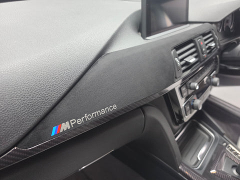 WRAPPING SERVICE - BMW F8X M3 M4 PERFORMANCE STYLE INTERIOR TRIM SET - HIGH GLOSS CARBON