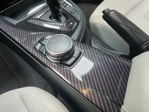 WRAPPING SERVICE - BMW F8X M3 M4 PERFORMANCE STYLE INTERIOR TRIM SET - HIGH GLOSS CARBON