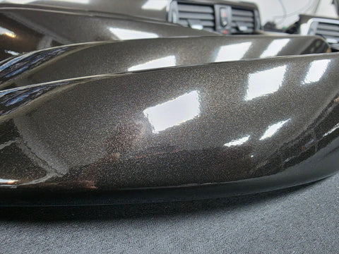 BMW F30/ F31 LCI INTERIOR TRIM SET - METALLIC BLACK / BLUE ACCENT