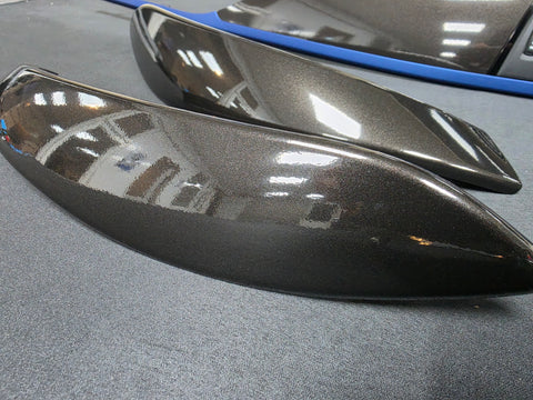 BMW F32 COUPE LCI INTERIOR TRIM SET - METALLIC BLACK / BLUE ACCENT