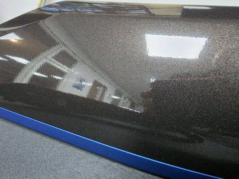 BMW F32 COUPE LCI INTERIOR TRIM SET - METALLIC BLACK / BLUE ACCENT